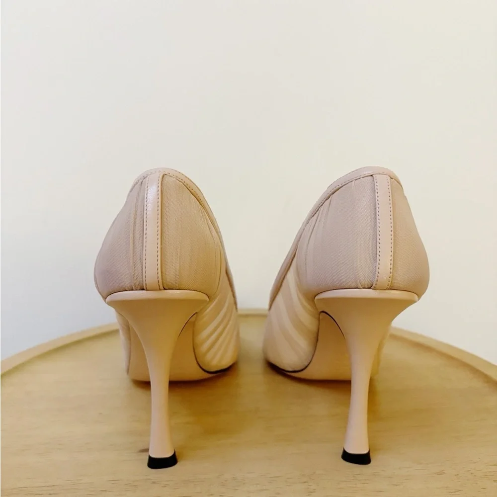 Jimmy Choo Lotta Tulle Pump Heel